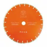 Алмазные сегментные круги DIAM тип 1A1RSS по асфальту и  абразивным материалам, для сухой и мокрой резки