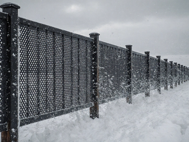 Какой забор выдержит сильный ветер: лучшие материалы и конструкции для Сибири