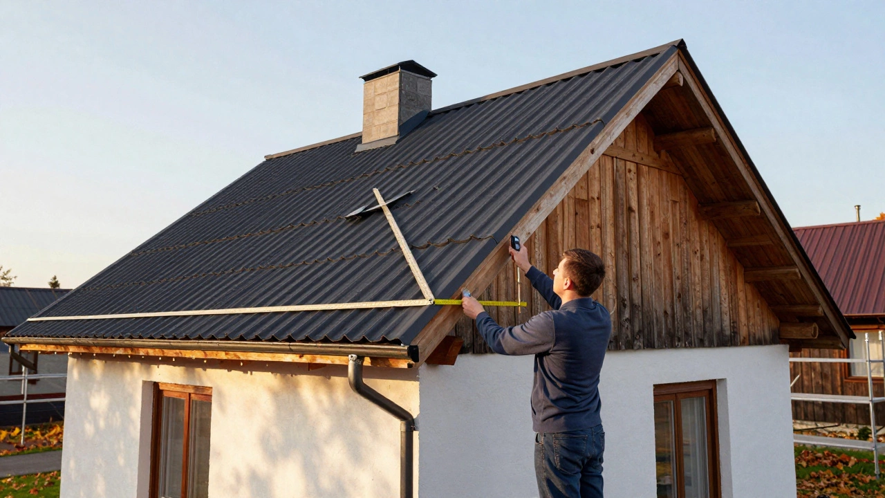 Как посчитать угол наклона кровли - формула и практические примеры