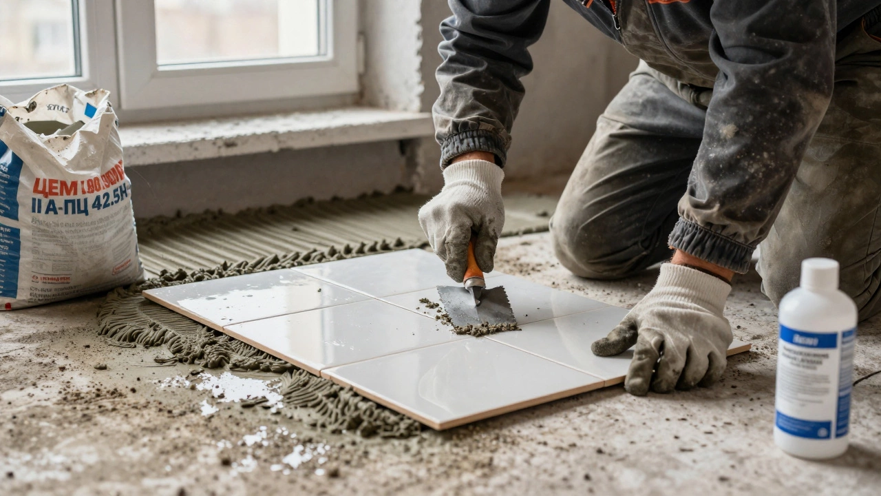 Какой цемент лучше выбрать для укладки плитки: советы от строителя с опытом