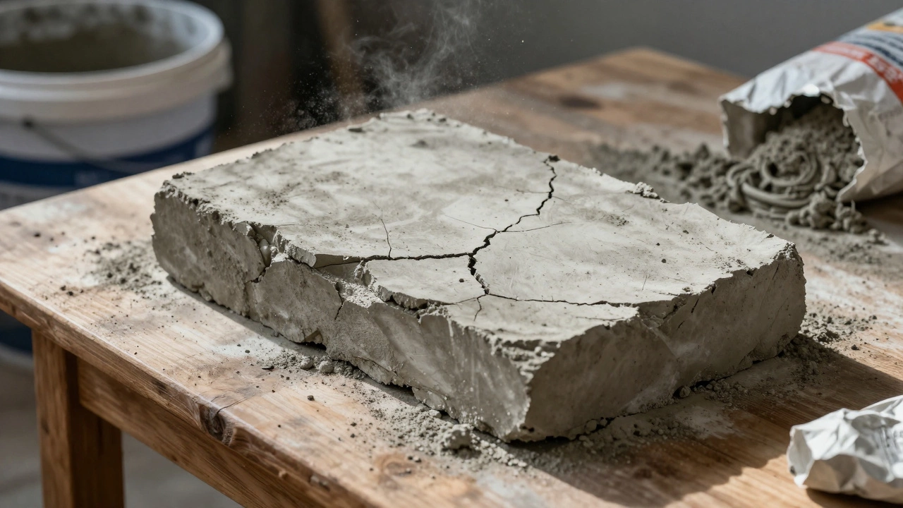 Можно ли делать раствор из чистого цемента? Что будет, если не добавлять песок и воду