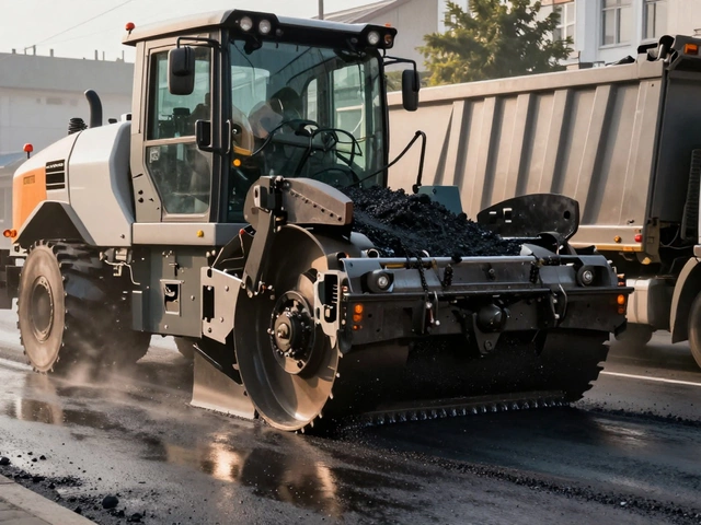 Как называется техника, которая снимает асфальт: виды машин и их особенности