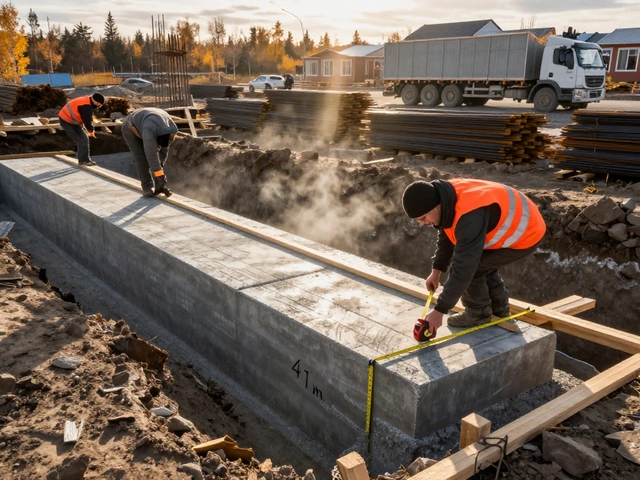 Как правильно рассчитать м³ бетона для фундамента и других конструкций