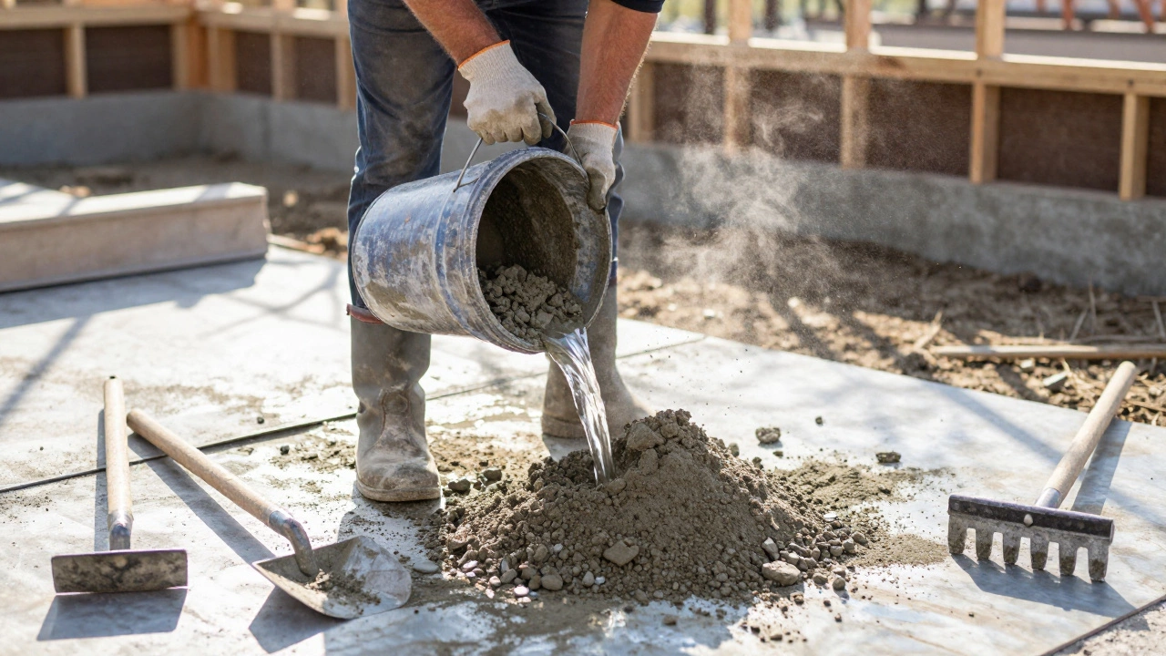 Как правильно сделать бетон вручную: пошаговая инструкция с пропорциями и советами