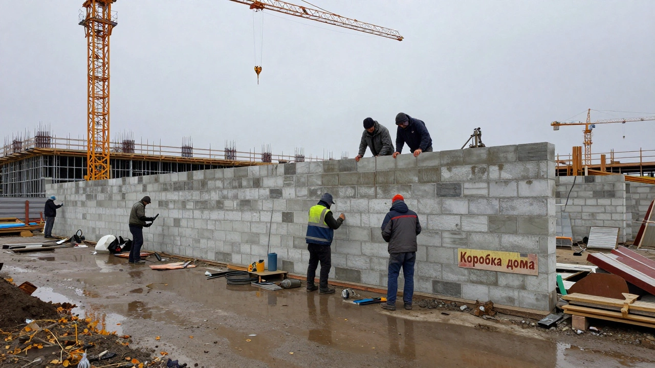 Какой этап строительства дома самый продолжительный?