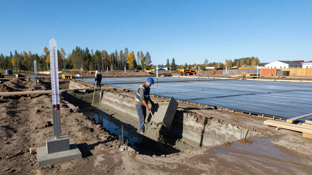 Когда лучше делать фундамент для дома: оптимальные сроки и условия