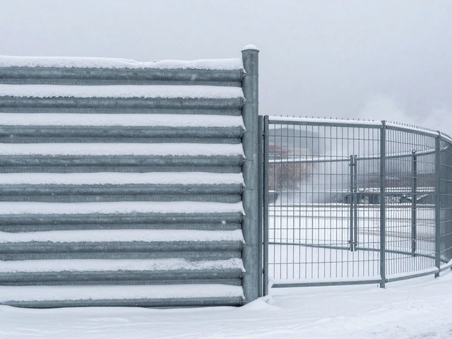 Что лучше для забора: квадратная или круглая труба?