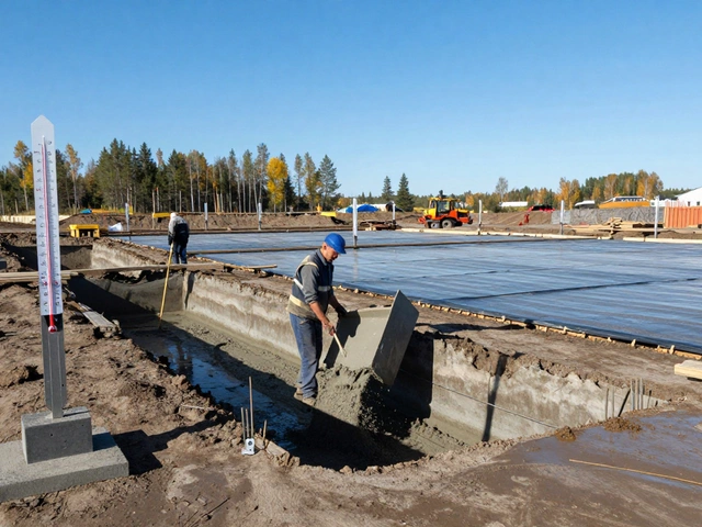 Когда лучше делать фундамент для дома: оптимальные сроки и условия