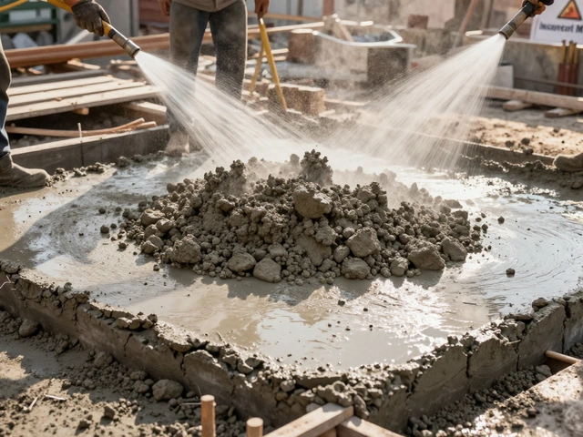 Можно ли заливать бетон без предварительного смешивания с водой?